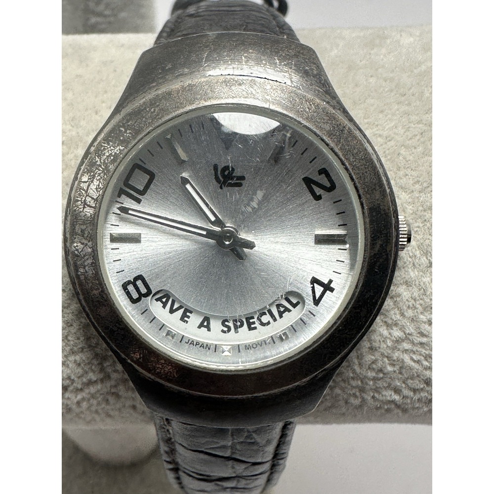 Limited Edition John Zaboyan Original Message Watch New Battery 32MM 7" Rare G69